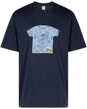 Supreme 30th Anniversary First Tシャツ - ブルー