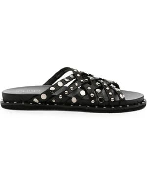 Cult Roshelle Stud-Embellishment Sandals - Black
