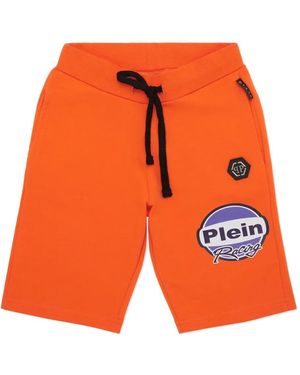 Philipp Plein Racing Club ショートパンツ - オレンジ
