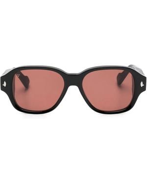 Sestini Eyewear Carloiii Pilot-Frame Sunglasses - Pink