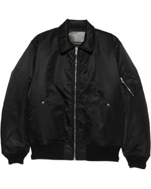 Rick Owens Flyers Bomber Jacket - Black