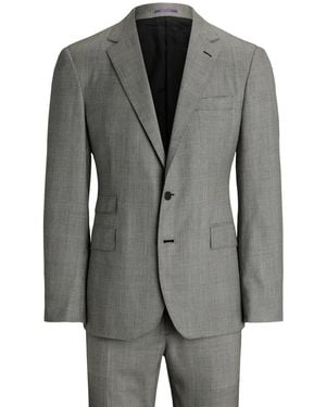 Ralph Lauren Prince Of Wales Check Suit - Grey