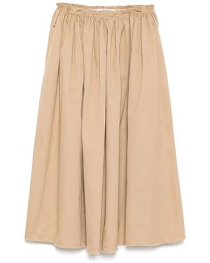 Gabriela Hearst Chiara Midi Skirt - Natural