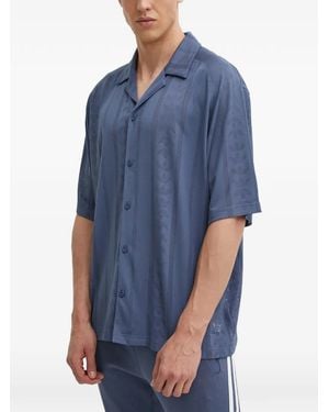adidas Camisa Estampada - Azul