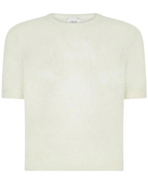 Cruna Nina ショートスリーブ セーター - ホワイト