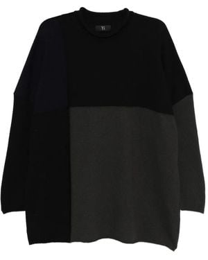 Y's Yohji Yamamoto Long-Sleeved Jumper - Black