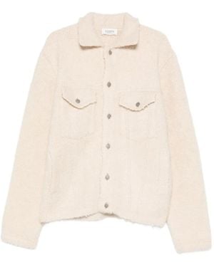 Laneus Button-Fastening Shirt Jacket - Natural