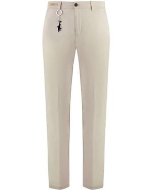 Paul & Shark Pressed-Crease Chinos - Natural