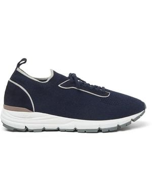 Peserico Lace-Up Trainers - Blue