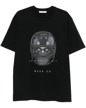 ih nom uh nit Graphic-Print T-Shirt - Black
