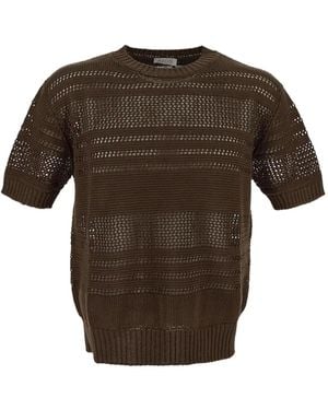 Taion Short Sleeve T-Shirt - Brown