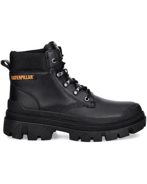 Caterpillar Colorado Lace-Up Chunky-Sole Boots - Black