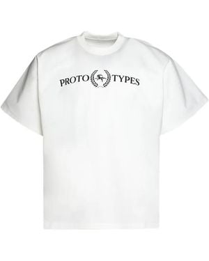 PROTOTYPES Logo-Print T-Shirt - White