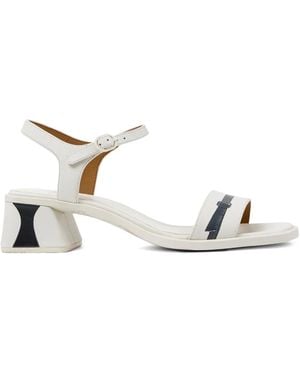 Camper Kora Block-Heel Sandals - White