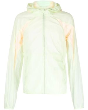 Post Archive Faction PAF Transparente Kapuzenjacke - Weiß