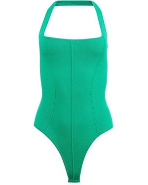 Fleur du Mal Sofia Bodysuit - Green