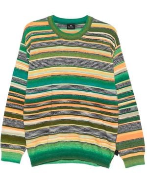 Paul Smith Pull À Rayures - Vert