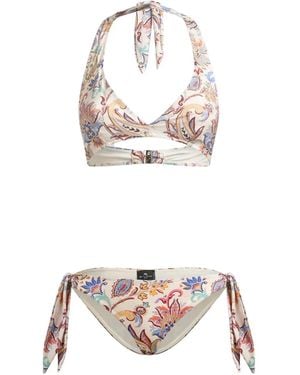 Etro ペイズリー ビキニ - ホワイト