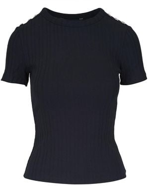 Veronica Beard Draya Top - Black