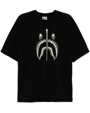 A Bathing Ape Shark T-Shirt - Black