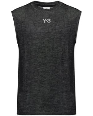 Y-3 X Mercedes Engineered Tank Top - Black