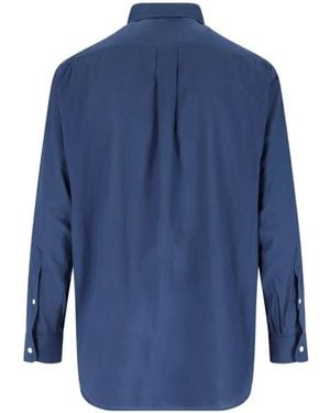 Kaptain Sunshine Buttoned Shirt - Blue