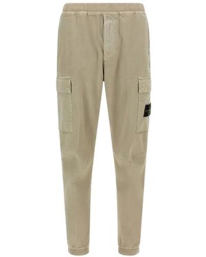 Stone Island Cargo Con Applicazione Logo - Neutro