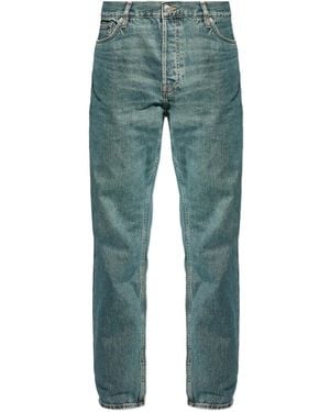 Samsøe & Samsøe Saeddie Button-Fastening Jeans - Green