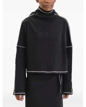 Baserange Top A Collo Alto Camer - Nero