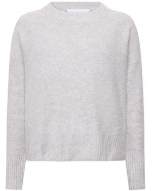 EMERSON RENALDI Crew-Neck Drop-Shoulder Jumper - White