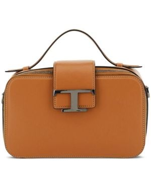 Tod's T Timeless shoulder bag - Braun