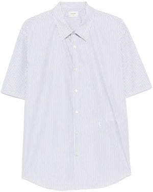 Saint Laurent Striped Shirt - White