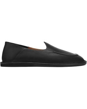 Naked Wolfe Reef Leather Loafers - Black