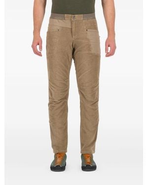 Karpos Panelled Corduroy Trousers - Natural