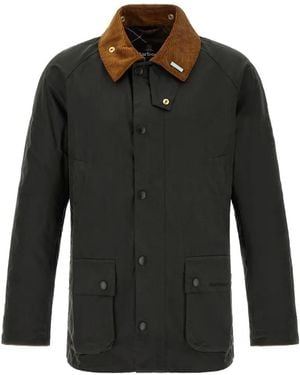 Barbour Veste Icons Ashby Cirée - Noir