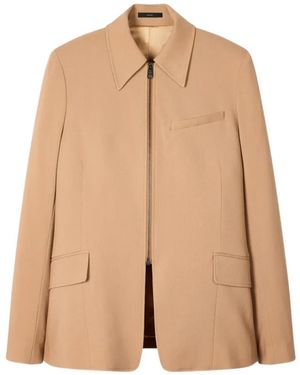 Paul Smith Blazer Con Cuello De Pico - Neutro