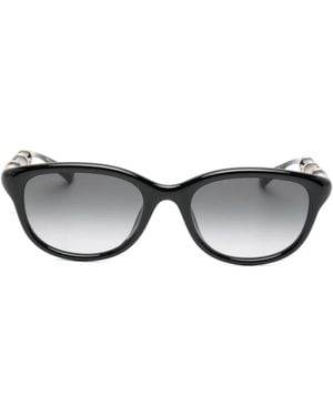 Gucci Bamboo-Effect Sunglasses - Grey
