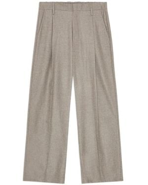 NN07 Kay Pleated Trousers - Grey