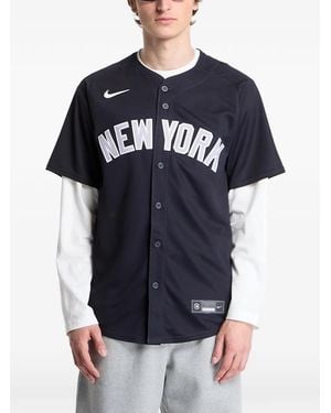 Nike New York Yankees Mlb Limited Alternate Jersey - Blue