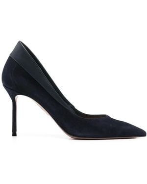 Aquazzura 85Mm Guanto Court Shoes - Blue