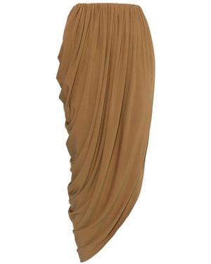 Esse Studios Solina Draped Skirt - Natural