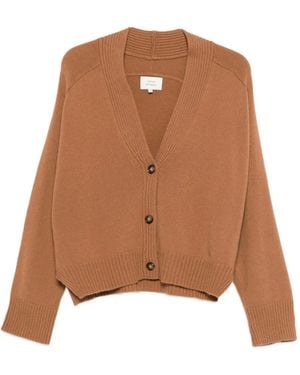 Loulou de Saison Kaia Buttoned Cardigan - ブラウン