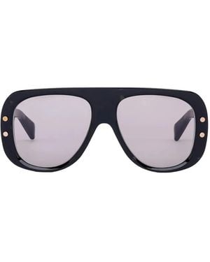 Balmain Pulse Pilot-Frame Sunglasses - Blue