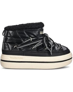 Napapijri Glacier Quilted Boots - Black