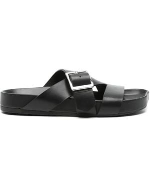 Loewe Sandalo Ease Buckle - Nero