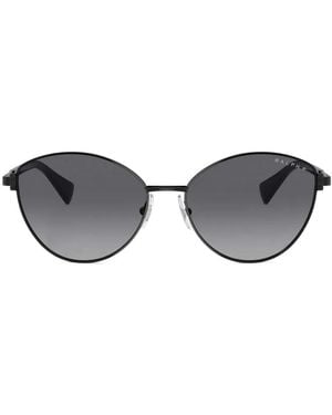 Polo Ralph Lauren Round-Frame Sunglasses - Grey