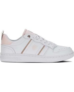 K-swiss Baskets Lozan Match À Patch Logo - White