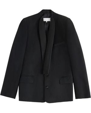 Maison Margiela Shawl-Lapel Tuxedo Blazer - Black