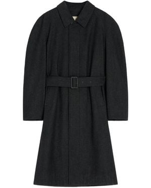 Lemaire Mantel Mit Raglanärmeln - Schwarz