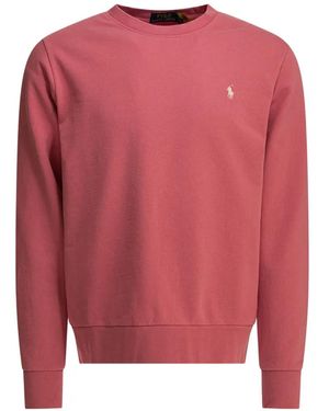 Polo Ralph Lauren Signature Polo Pony Motif Sweatshirt - Red